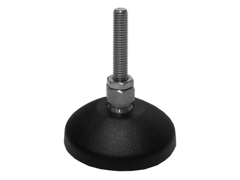 Stavitelná kloubová noha D 60 M8x40 - PA, nerez