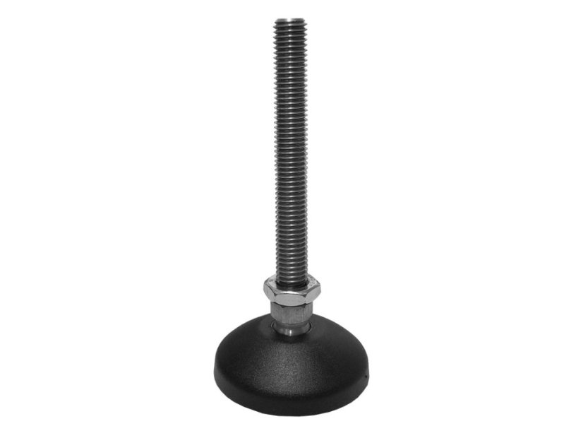 Stavitelná kloubová noha D 60 M12x100 - PA, nerez